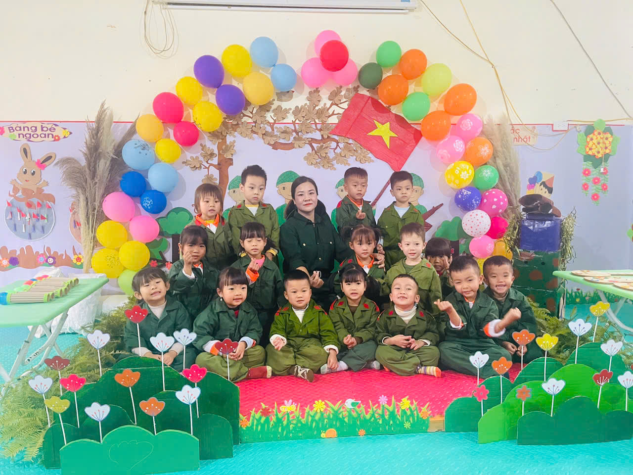 Sinh hoạt chuyên môn tháng 12 ( tổ MGL-Nhà trẻ thực hiện)